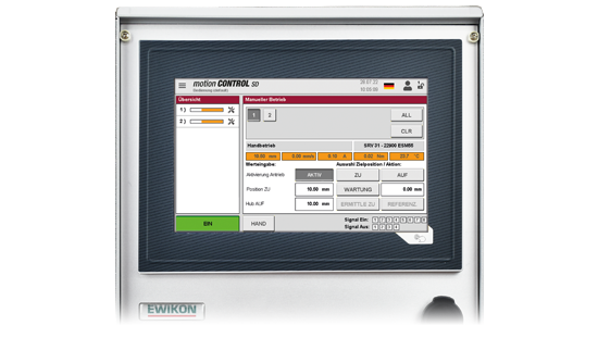 EWIKON motion CONTROL SD für Hubplatte
